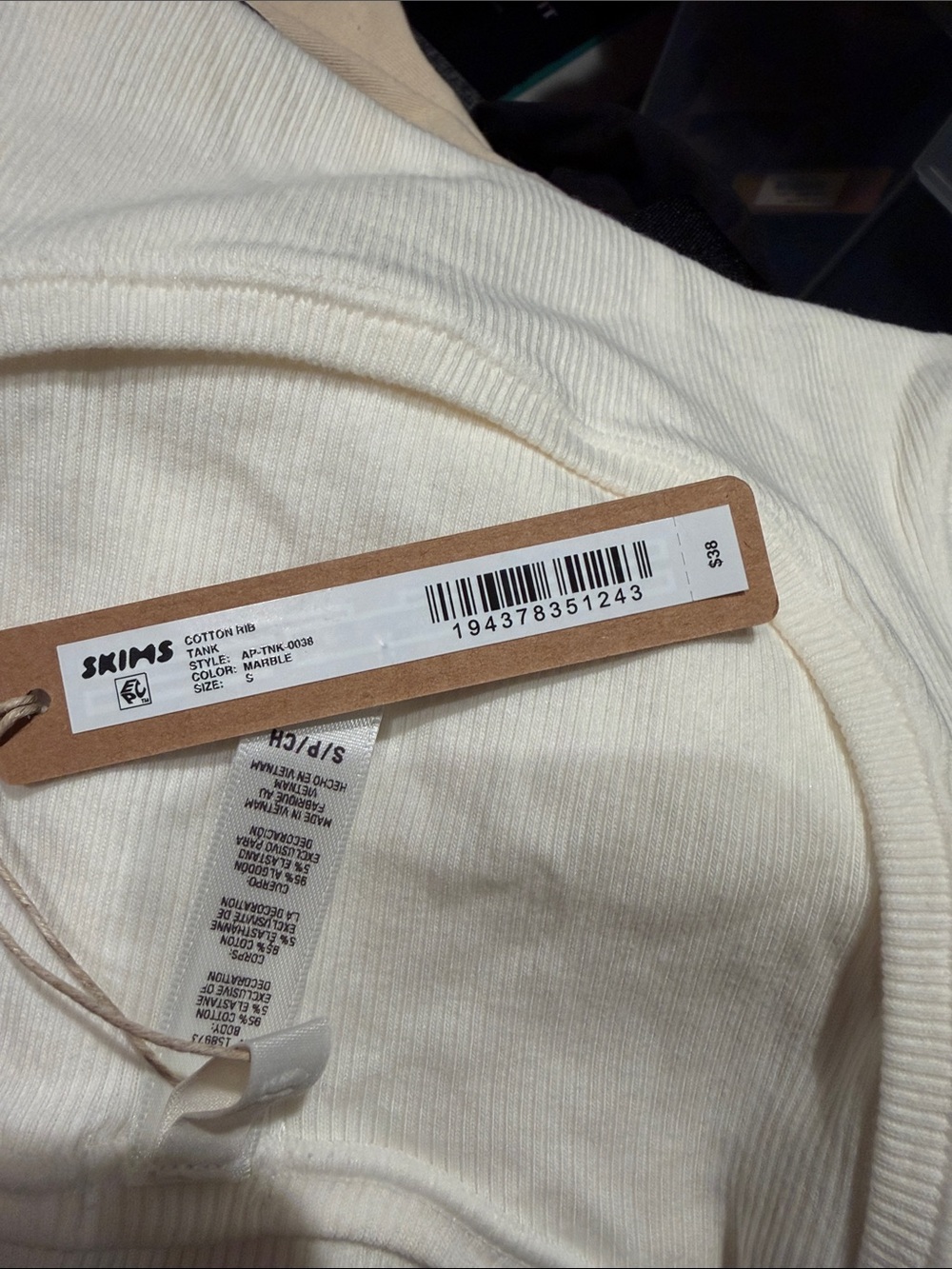 Skims Cotton Rib Tank - Picture 14 of 14
